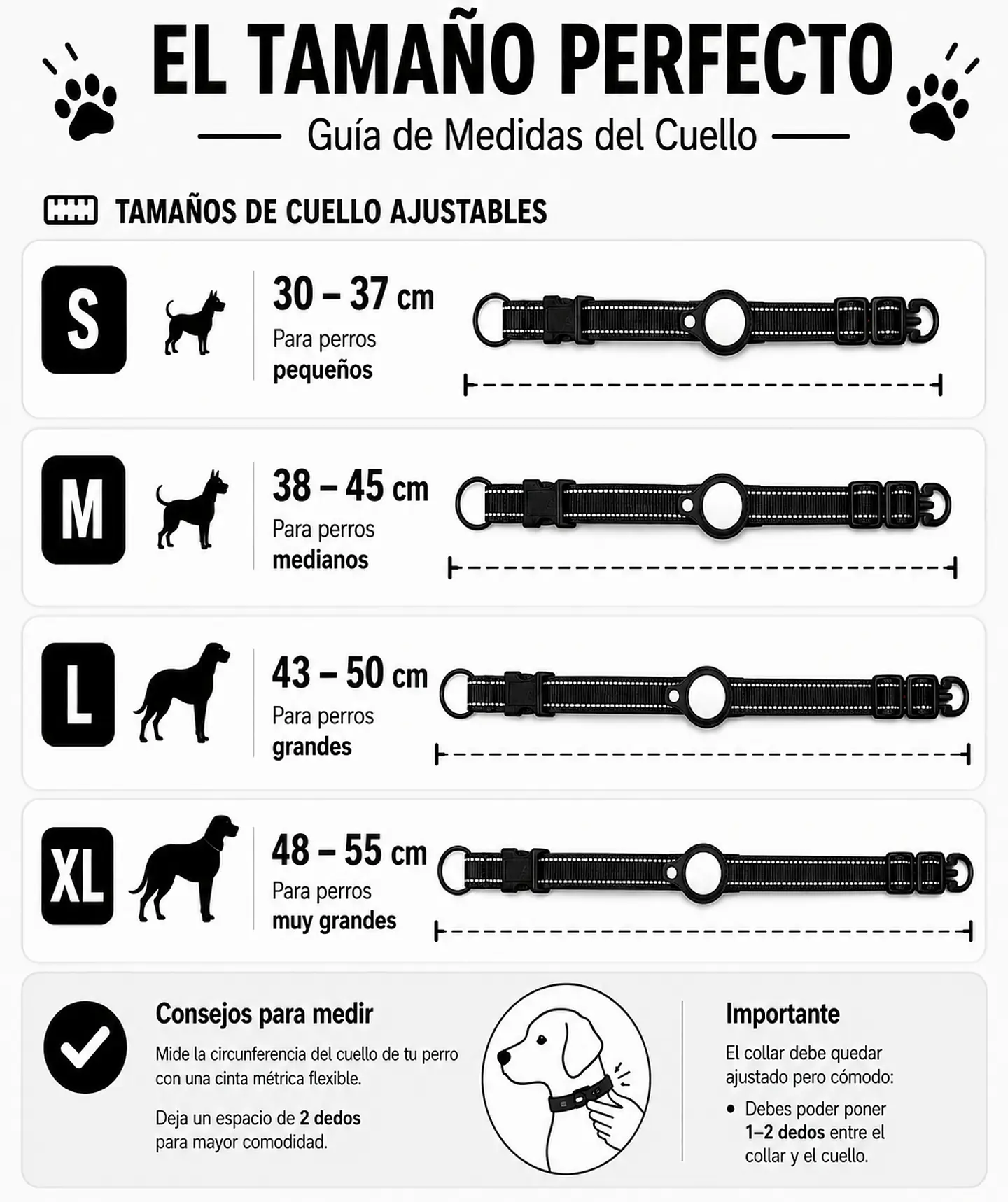 Collar para Perro con Localizador de Rastreo Global Android 6