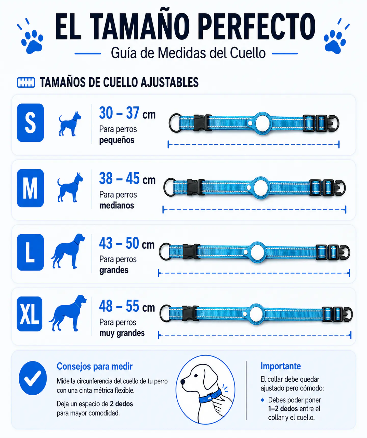 Pack para Perro: Collar + Correa + Localizador de Rastreo Global Android 2