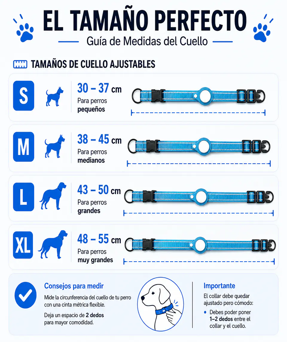 Pack para Perro: Collar + Correa + Localizador de Rastreo Global Android 2