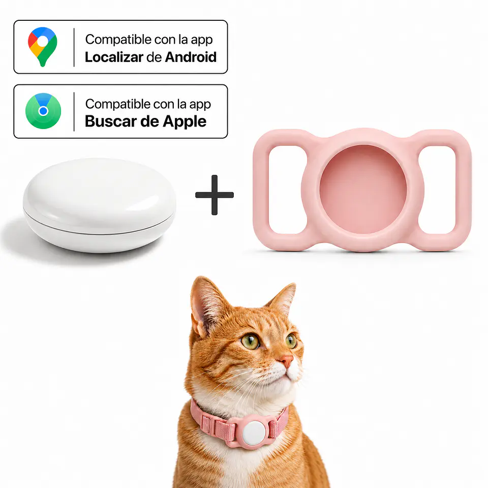 Funda de Silicona para Collar con Localizador Dual 1