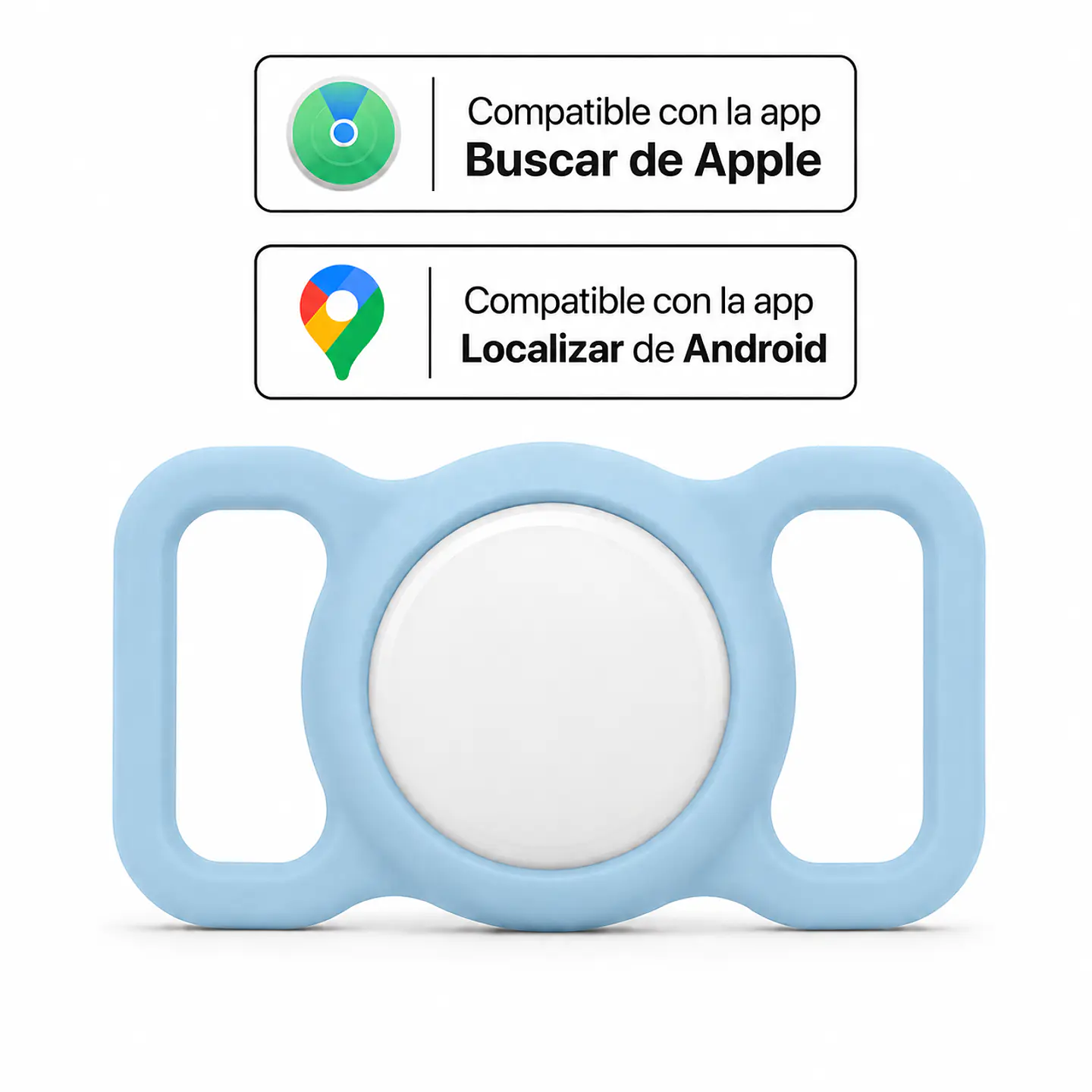 Funda de Silicona para Collar con Localizador Dual 8
