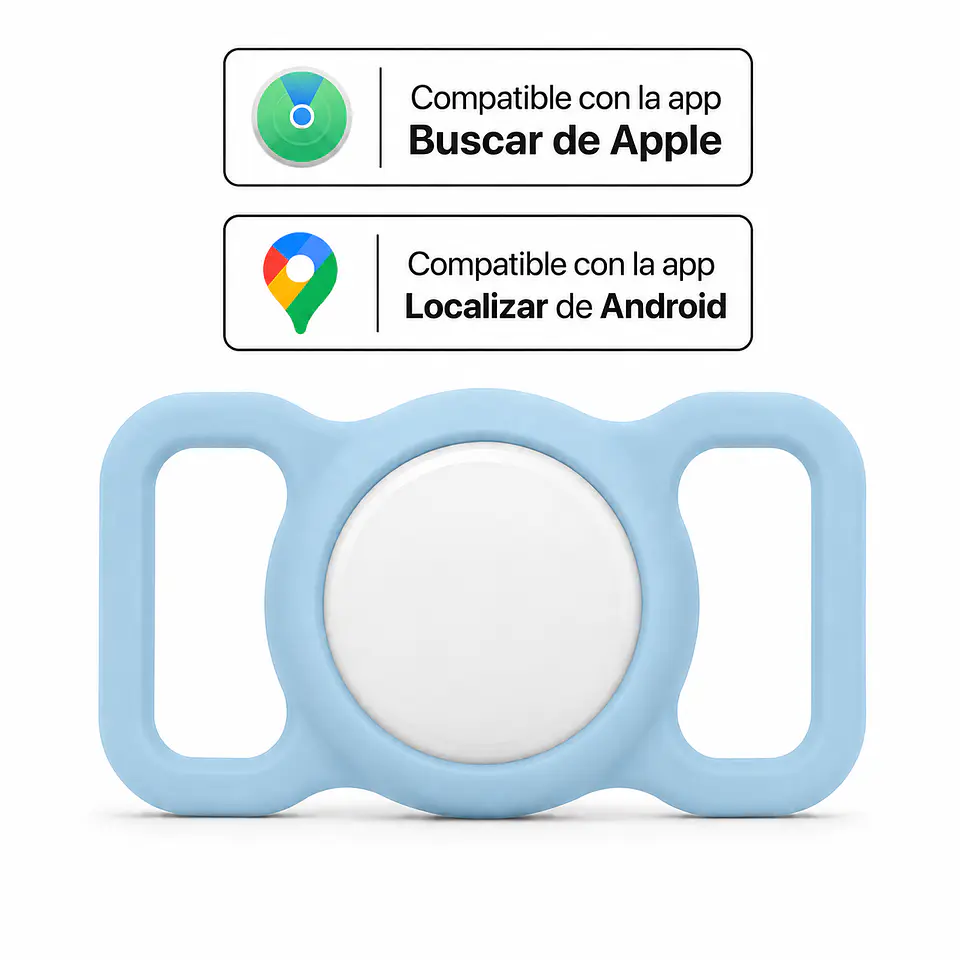 Funda de Silicona para Collar con Localizador Dual 8