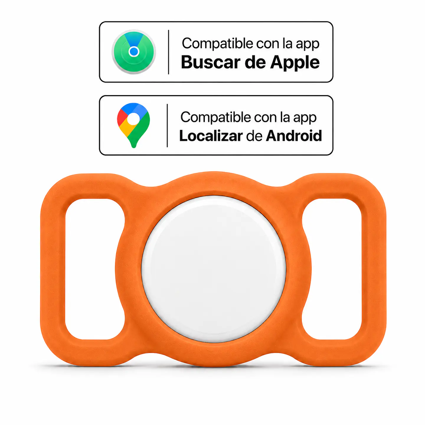 Funda de Silicona para Collar con Localizador Dual 9