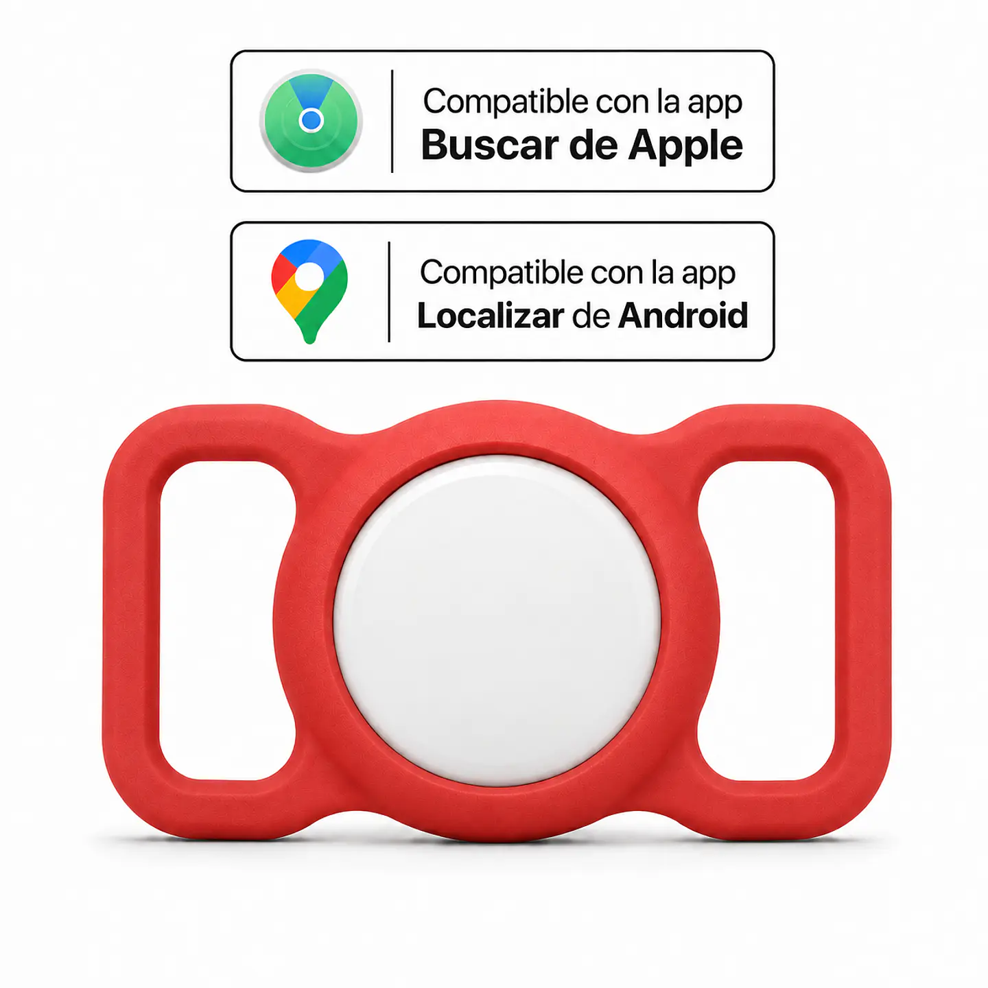 Funda de Silicona para Collar con Localizador Dual 11