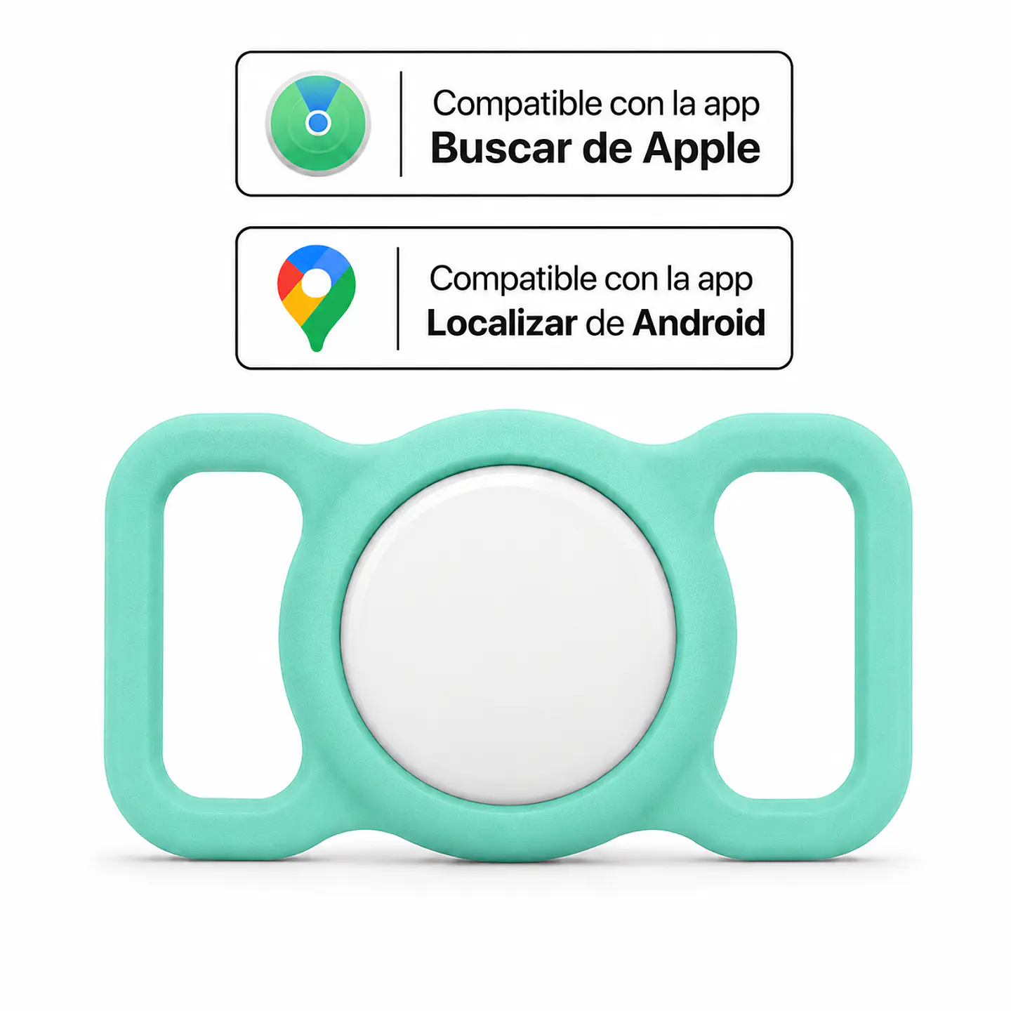 Funda de Silicona para Collar con Localizador Dual 13
