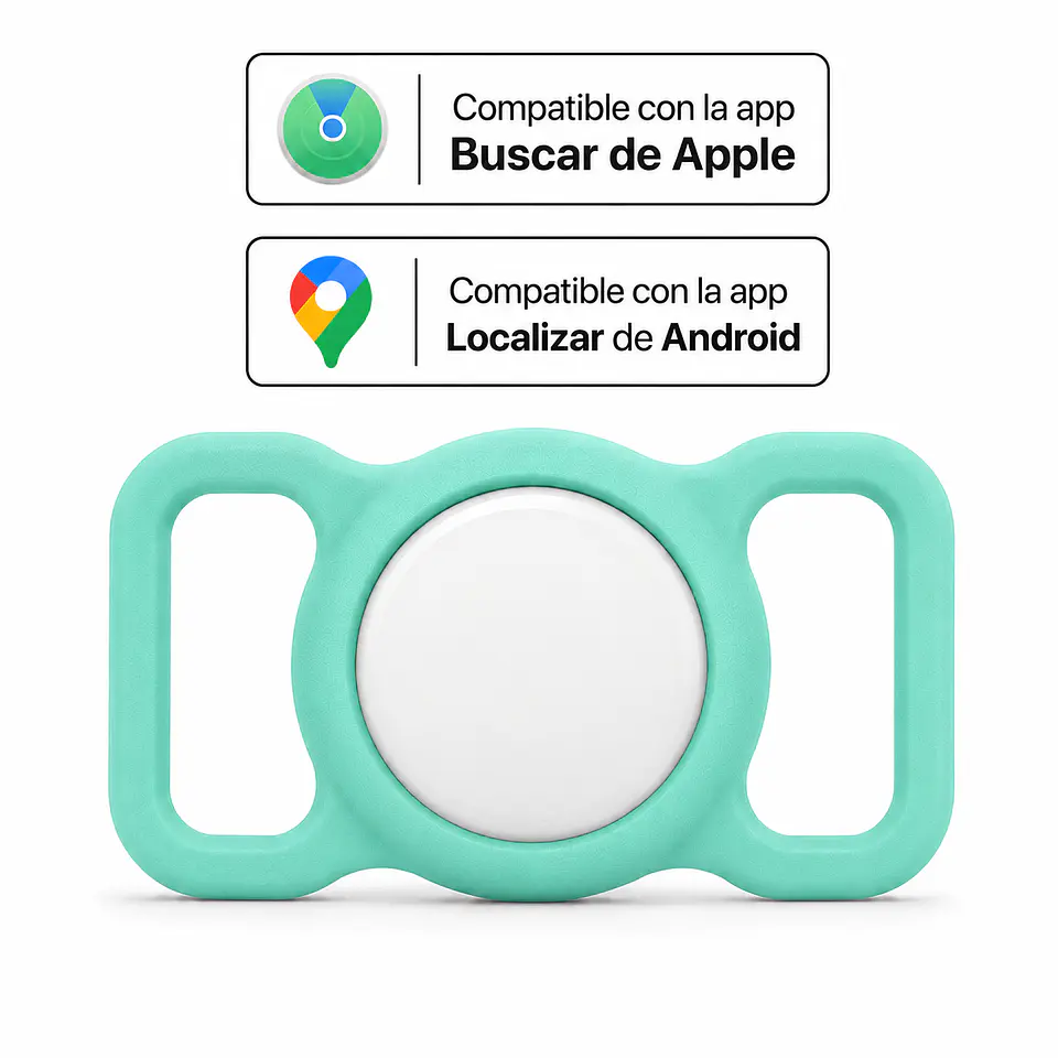 Funda de Silicona para Collar con Localizador Dual 13