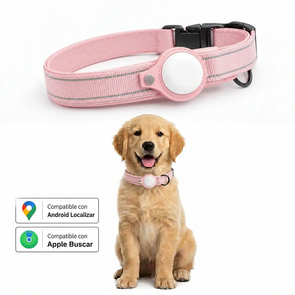 Collar para Perro con Localizador de Rastreo Global Dual 4