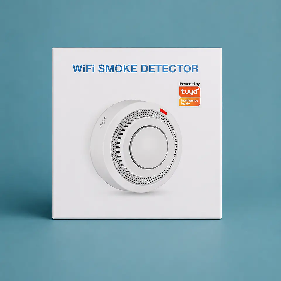Detector Inteligente de Humo WiFi 8