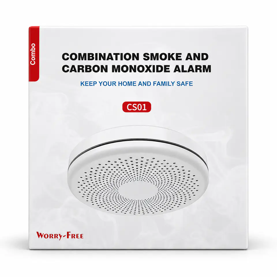 Detector Inteligente de Humo y Monóxido de Carbono WiFi 2