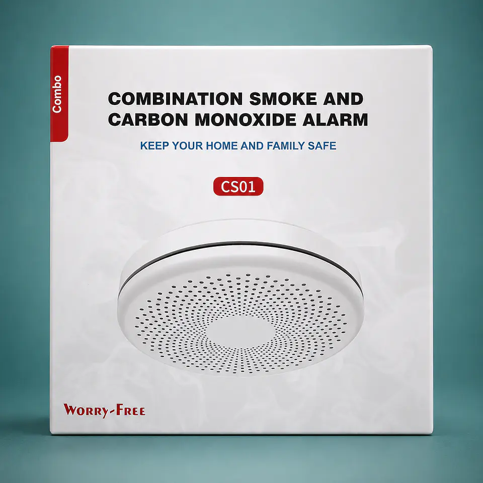 Detector Inteligente de Humo y Monóxido de Carbono WiFi 9