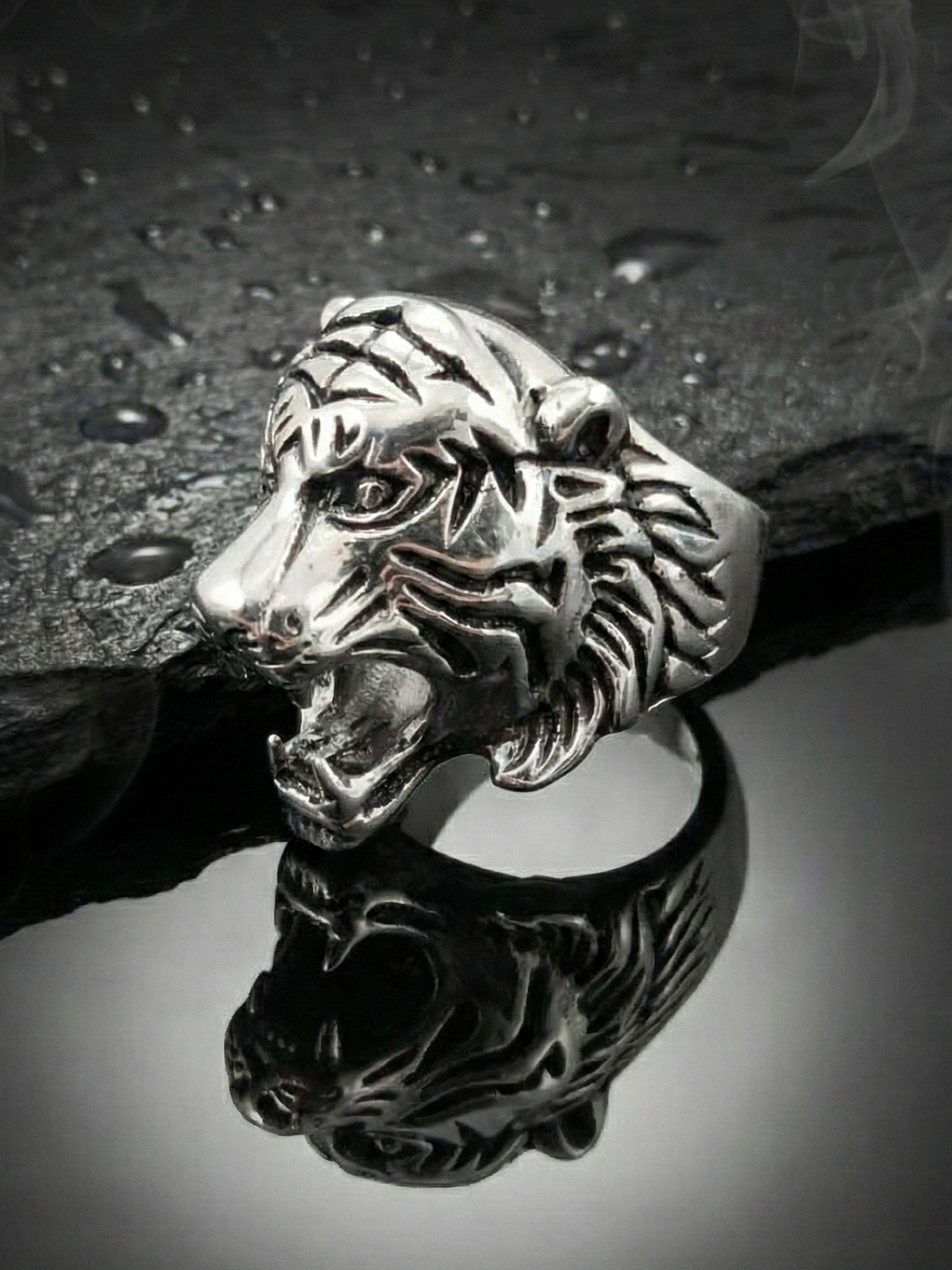 Anel Tiger Head 1