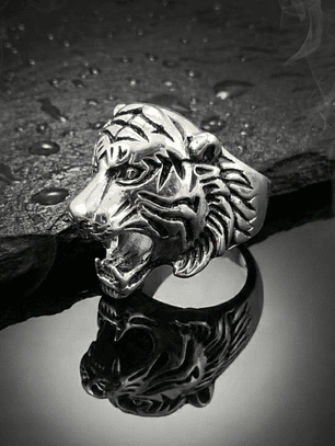 Tiger Head Ring