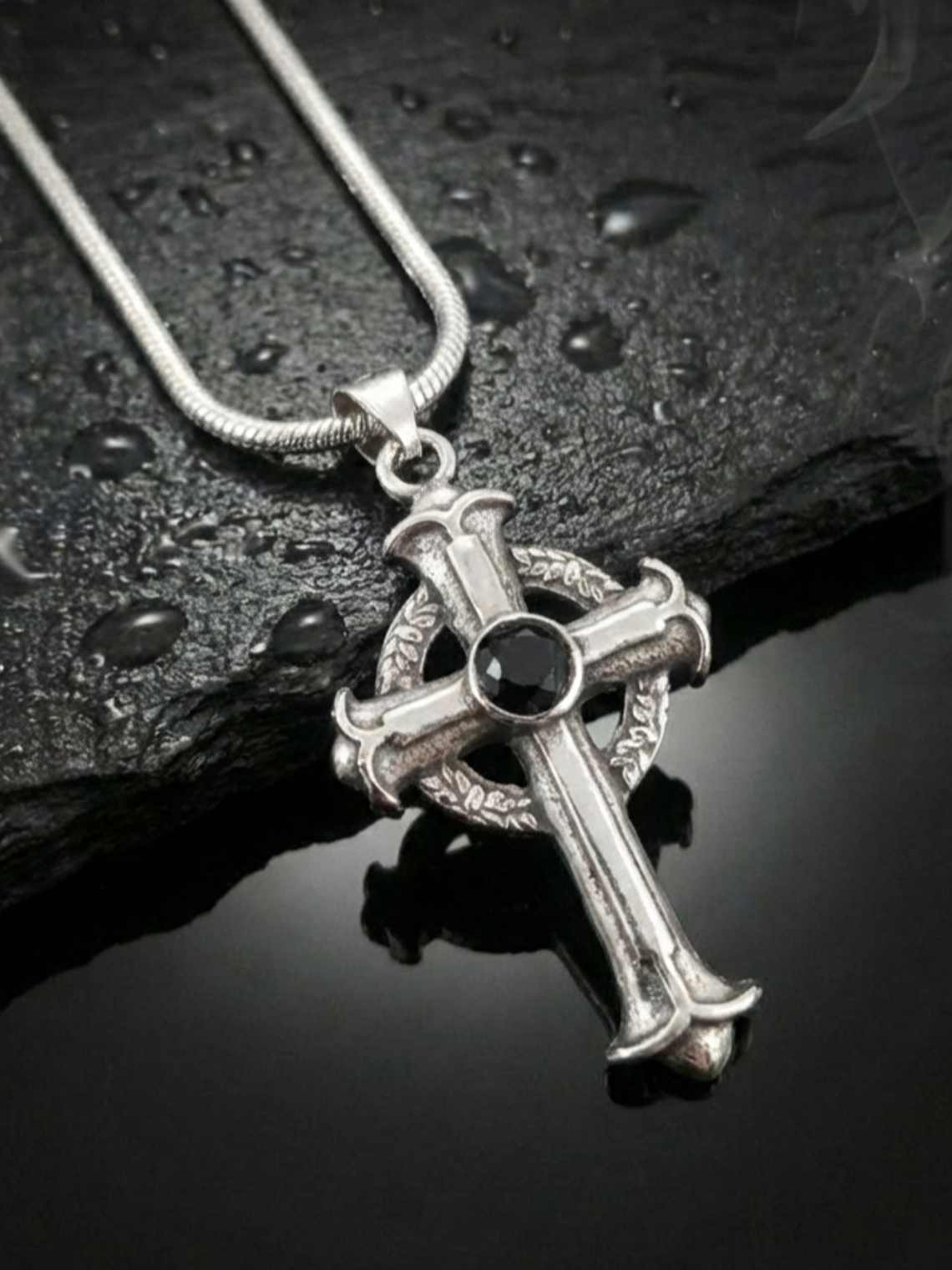 Midnight Cross Pendant 1