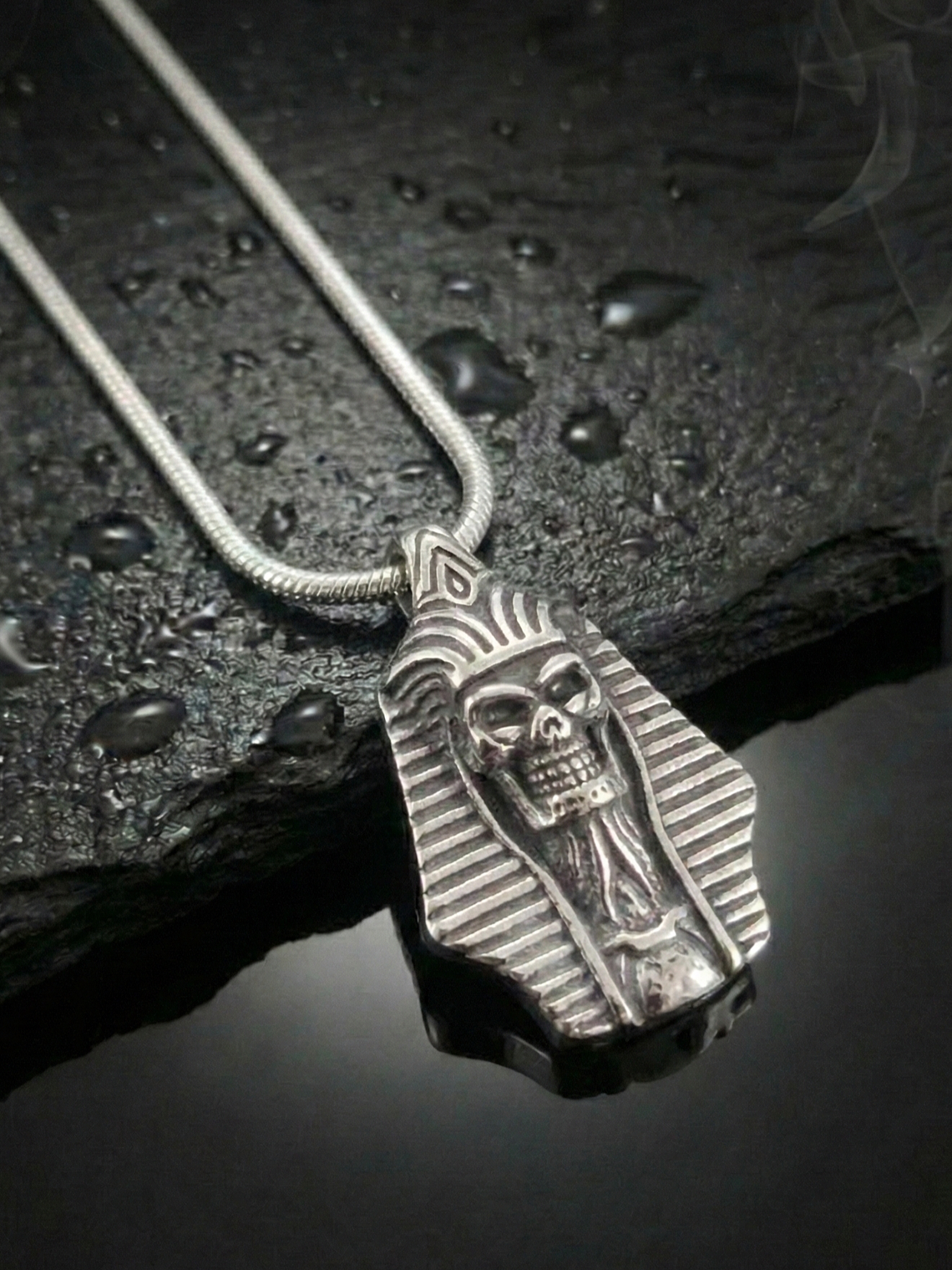 Pharaoh Skull Necklace 1