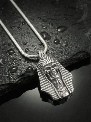 Pharaoh Skull Necklace