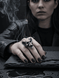 Demon Skull Ring - Thumbnail 2