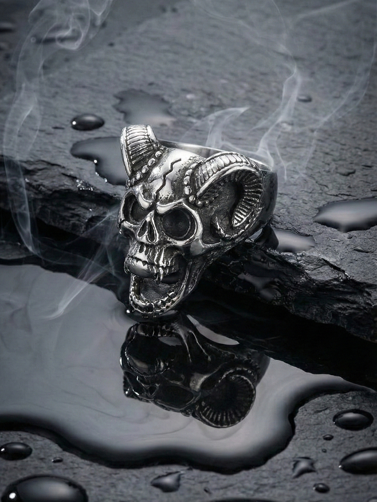 Demon Skull Ring 1