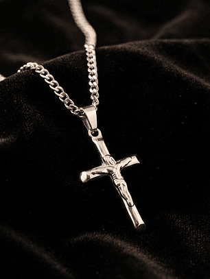 Slim Crucifix Necklace