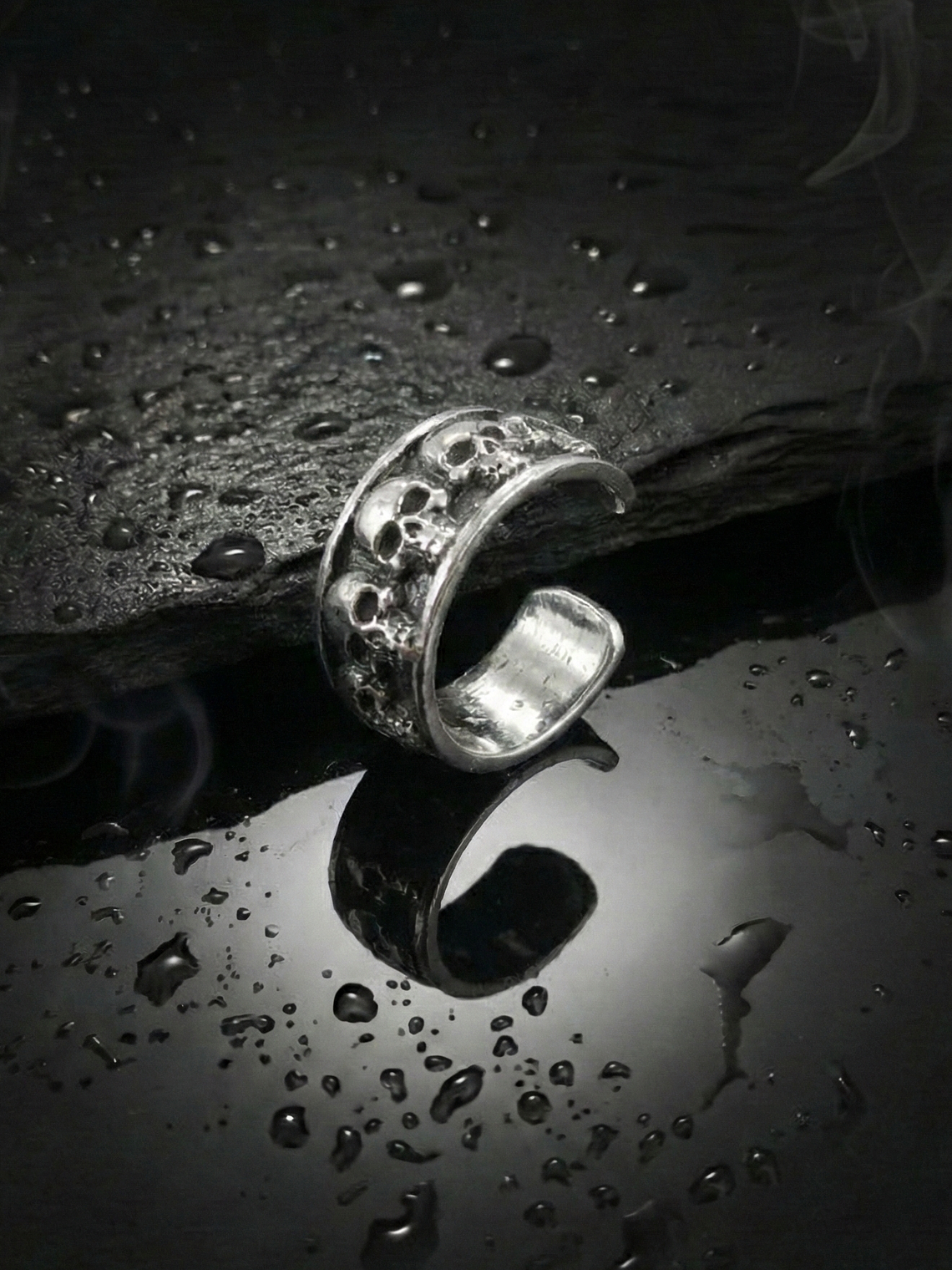 Skull Band Ear Cuff 1