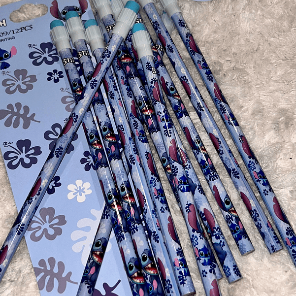 Lápis de Carvão Stitch 1