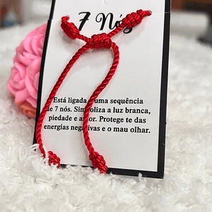 Pulseira dos 7 nós