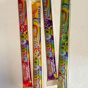 Palhas de gelatina Jelooo