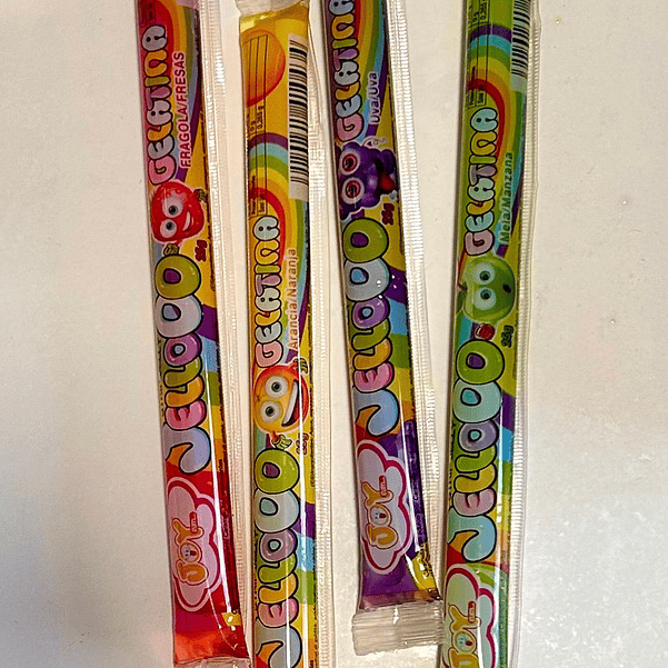 Palhas de gelatina Jelooo 2