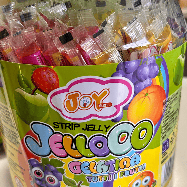 Palhas de gelatina Jelooo 3