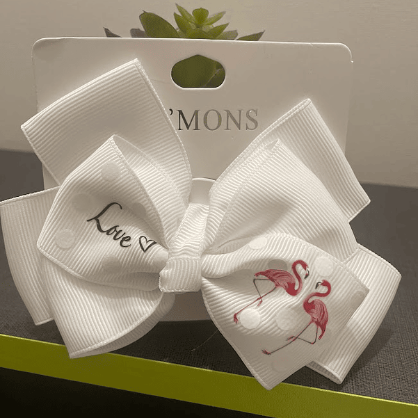 Laços com flamingos 2