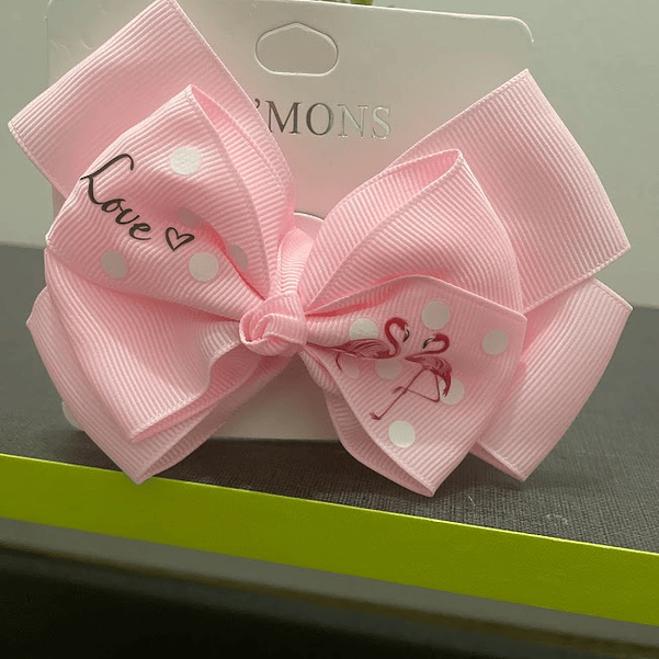 Laços com flamingos 3