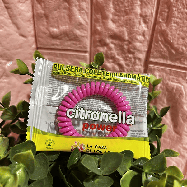 Pulseira Anti-Mosquitos de Citronela 2
