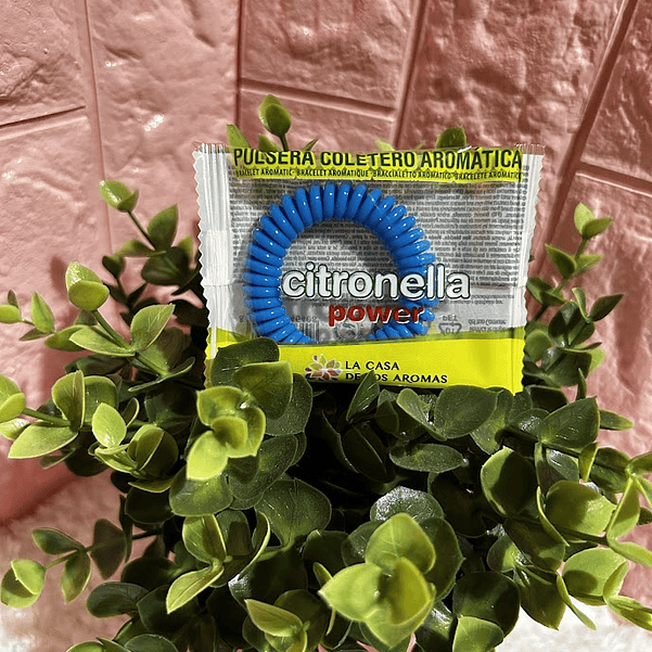 Pulseira Anti-Mosquitos de Citronela 5