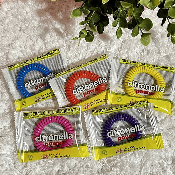 Pulseira Anti-Mosquitos de Citronela 1