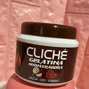 Gelatina Bronzeadora – Urucum e Coco