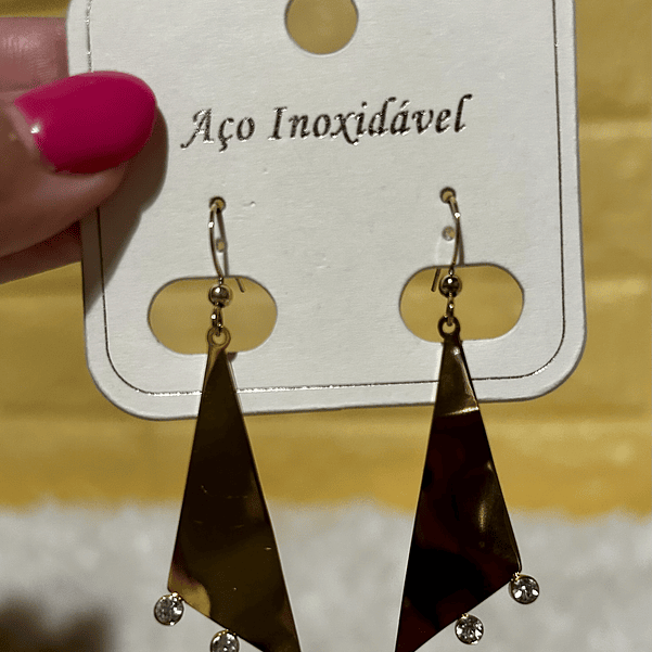 Brincos triângulo  1