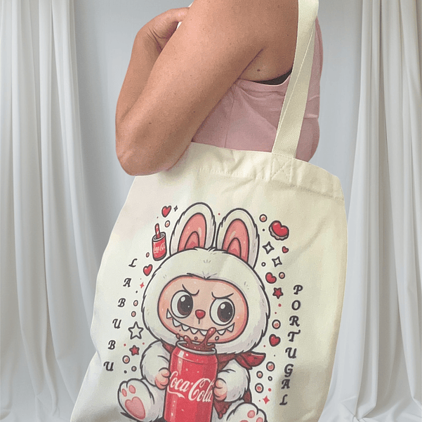 ToteBag de pano Labubu 2