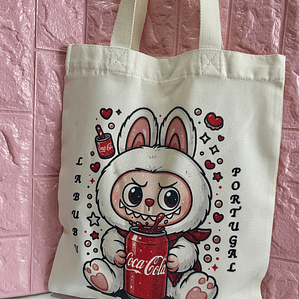 ToteBag de pano Labubu