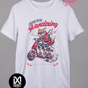 Never Stop Wandering