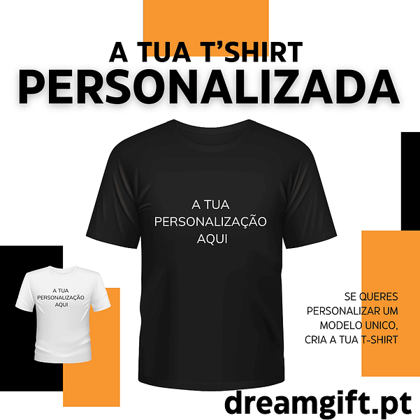 A tua T'Shirt Personalizada 1