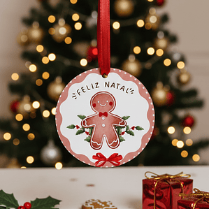 Bola de Natal Personalizada