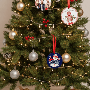 Pack 4 – Bolas de Natal Personalizadas