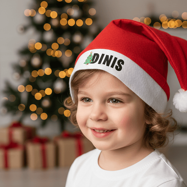 Barrete de Pai Natal Personalizado (Criança) 2