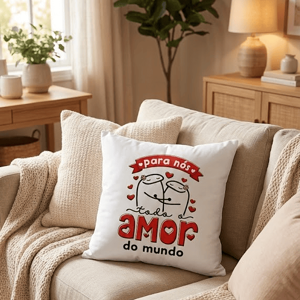 Capa de Almofada “Todo o Amor do Mundo” 3