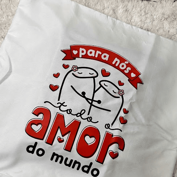 Capa de Almofada “Todo o Amor do Mundo” 1