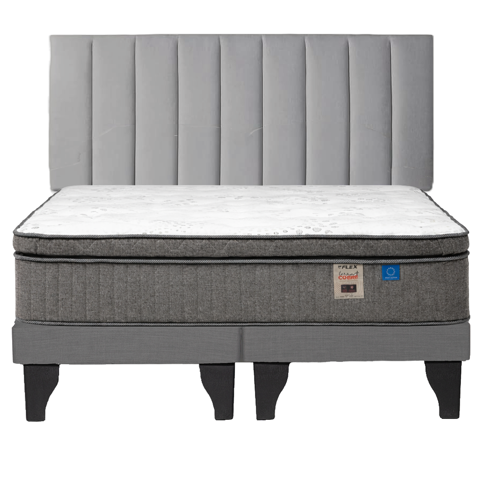 Cama Flex Terracobre + Respaldo 
