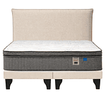 Cama Flex Terracobre + Respaldo 