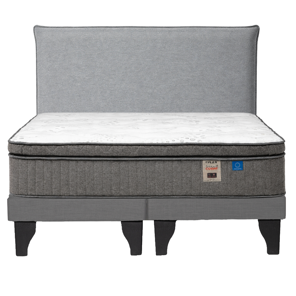 Cama Flex Terracobre + Respaldo 