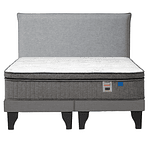 Cama Flex Terracobre + Respaldo 