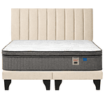 Cama Flex Terracobre + Respaldo 