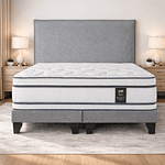 Cama Europea Flex Majesty + Respaldo